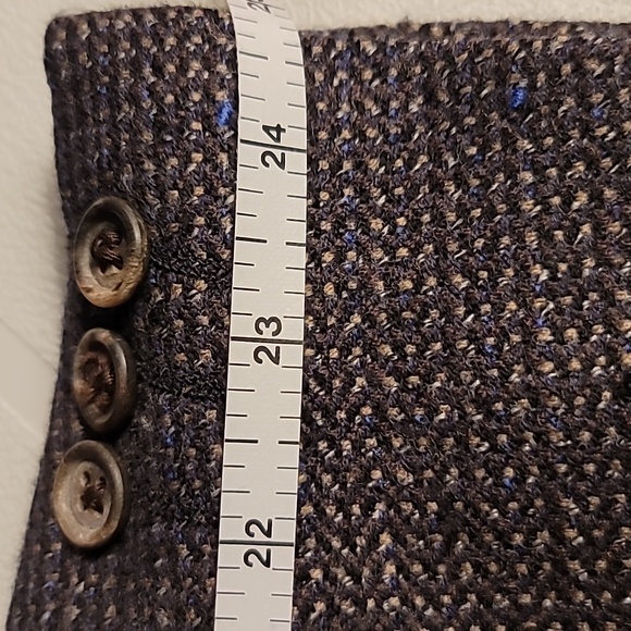 Givenchy blazer wool tweed mens 40R vintage fully lined preppy debonair jacket - Picture 9 of 12